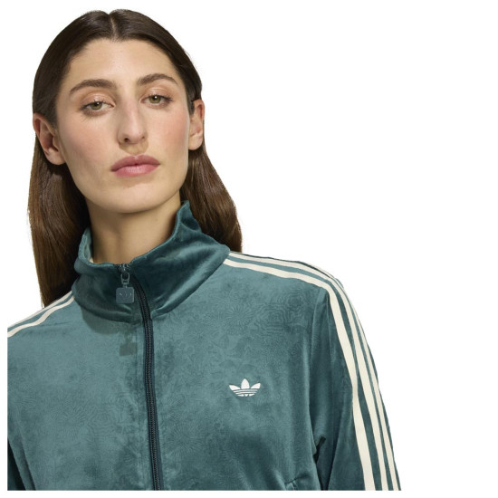 Adidas Γυναικεία ζακέτα x Liberty London Debossed Velvet Firebird Track Top
